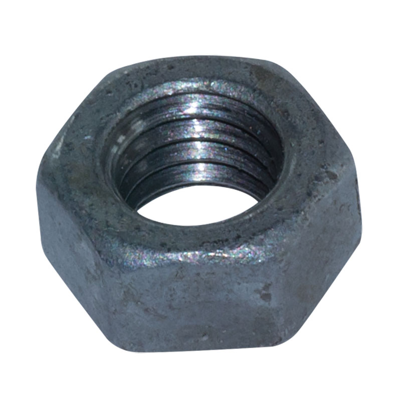 Warren Fastenings South 3/8-16 Hex Nuts – Hot Dipped Galvanized – 250 Pack – Inch Steel
